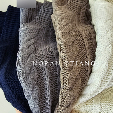 이로  knit vest (*4c)/ 울20%